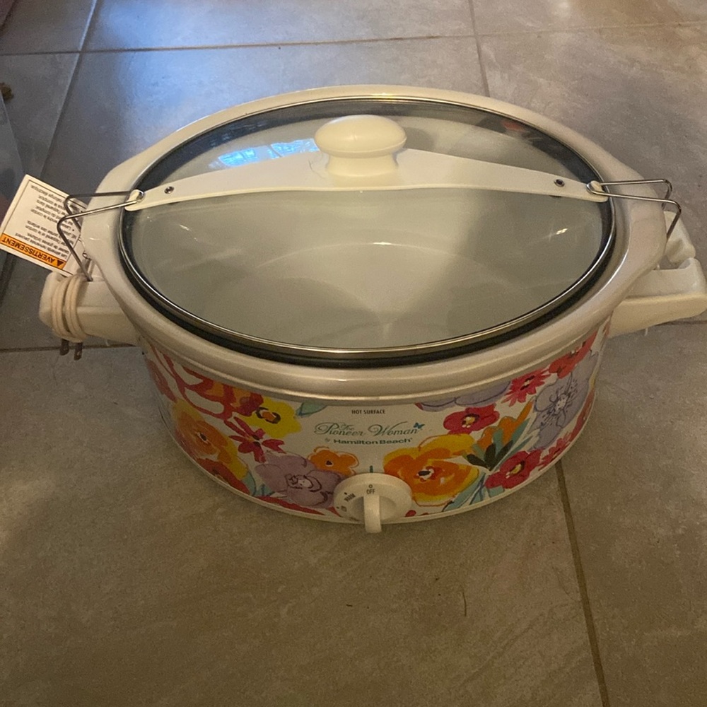 Pioneer Woman Flea Market Slow Cooker / Crockpot